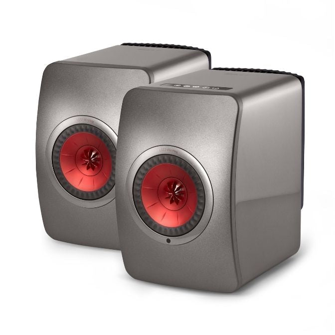 First generation KEF LS50 speaker.